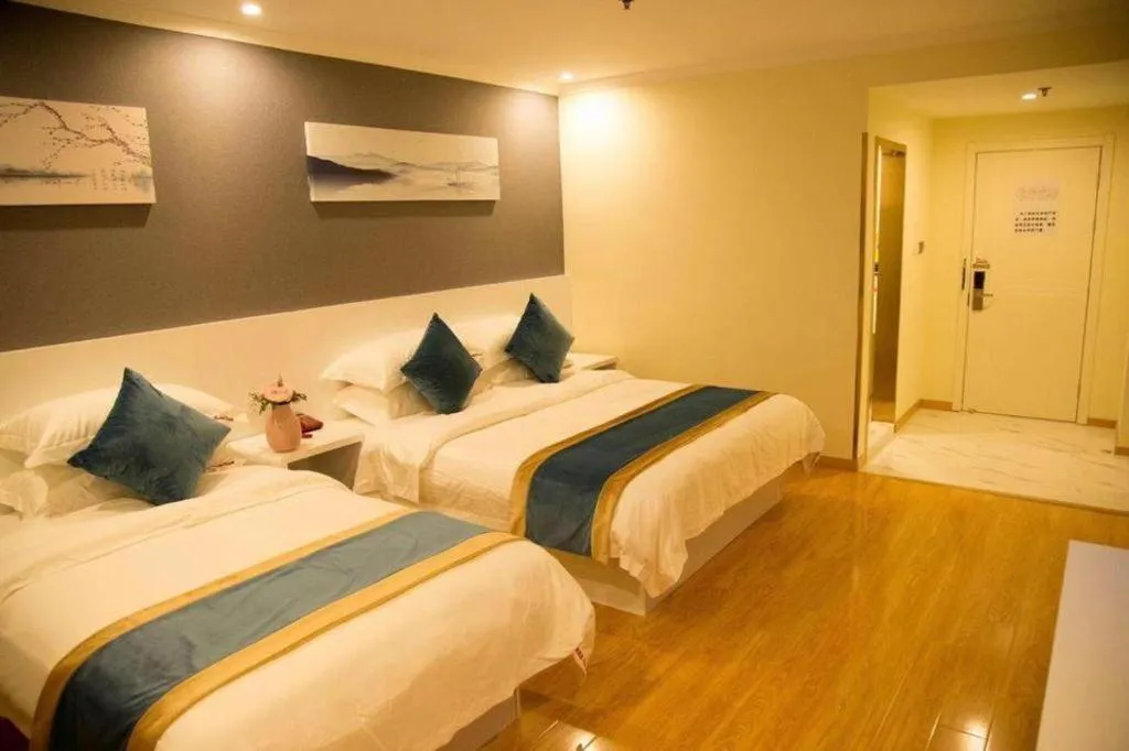 Bed in Shell Shanghai Songjiang District Xinqiao Town Xinqiao Hotel