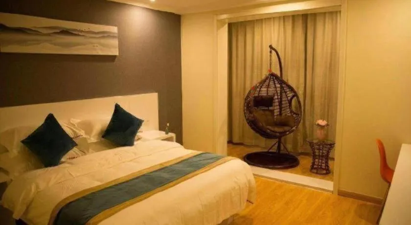 Bed in Shell Shanghai Songjiang District Xinqiao Town Xinqiao Hotel