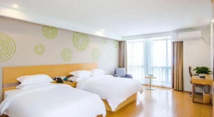 Bed in GreenTree Inn Jiaxing Qixing Town Goverment