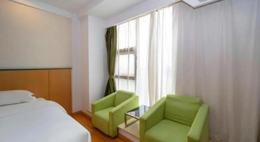 Bed in Vatica Hefei Feidong County Yuzhou Central Square Hotel