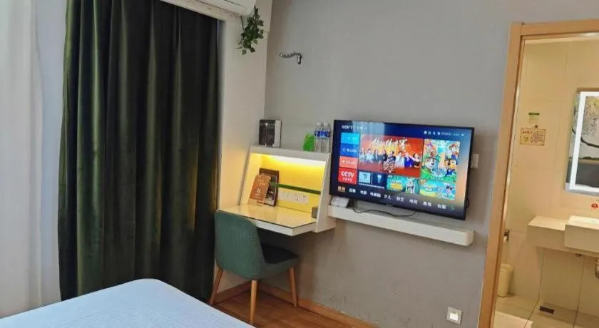 Bed in Vatica Hefei Feidong County Yuzhou Central Square Hotel