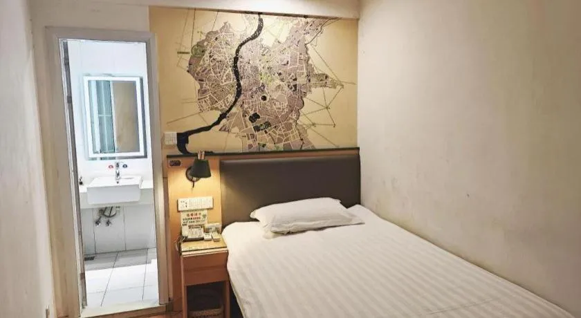 Bed in Vatica Hefei Feidong County Yuzhou Central Square Hotel