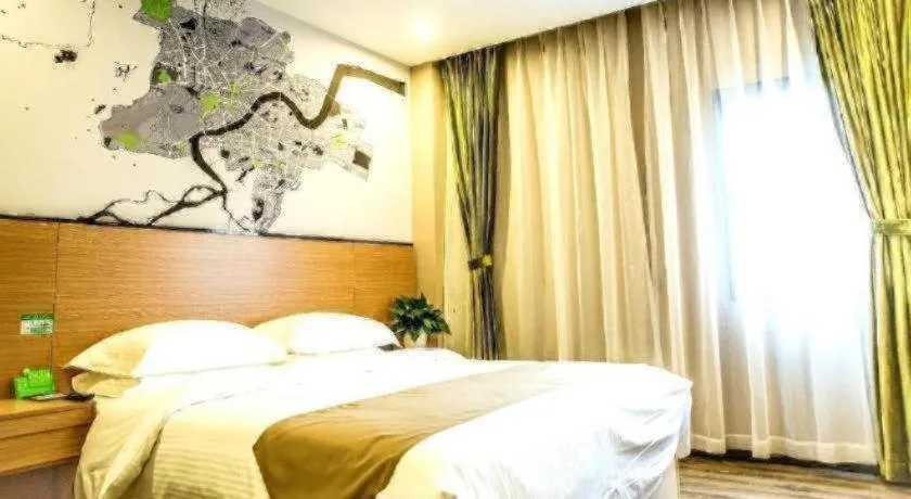 Bed in Vatica Hangzhou Xiasha Media College Hotel