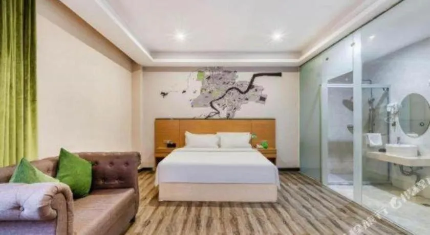 Bed in Vatica Hangzhou Xiasha Media College Hotel