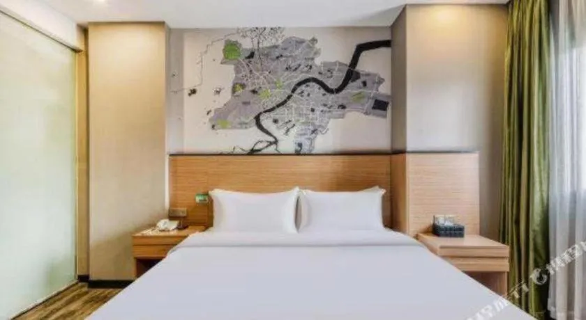 Bed in Vatica Hangzhou Xiasha Media College Hotel