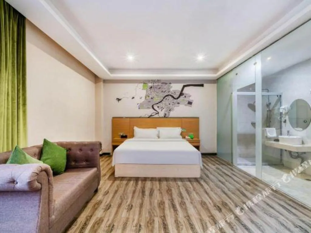 Bed in Vatica Hangzhou Xiasha Media College Hotel