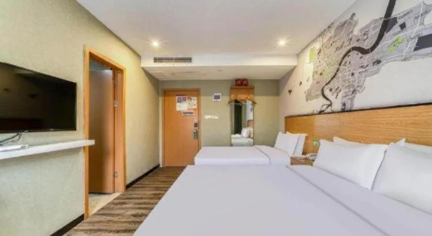 Bed in Vatica Hangzhou Xiasha Media College Hotel