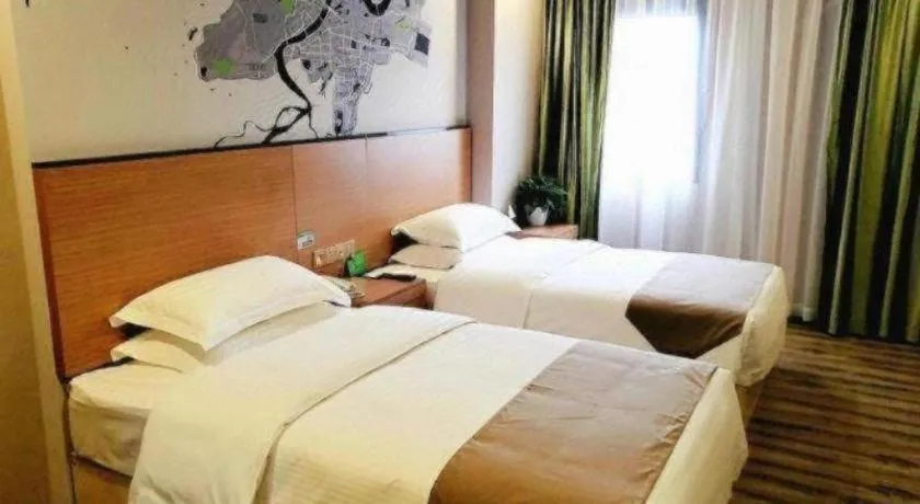 Bed in Vatica Hangzhou Xiasha Media College Hotel