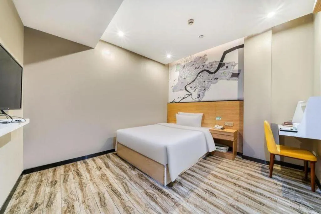 Bed in Vatica Hangzhou Xiasha Media College Hotel