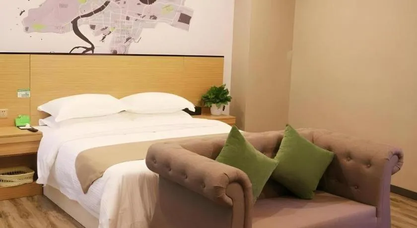 Bed in Vatica Hangzhou Xiasha Media College Hotel