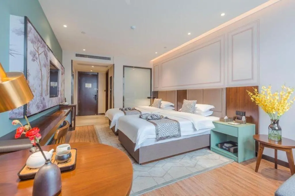 Bed in GME Hefei Qianshan North Road Phoenix City Hotel