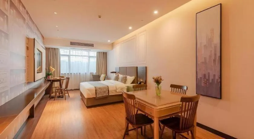 Bed in GME Hefei Qianshan North Road Phoenix City Hotel