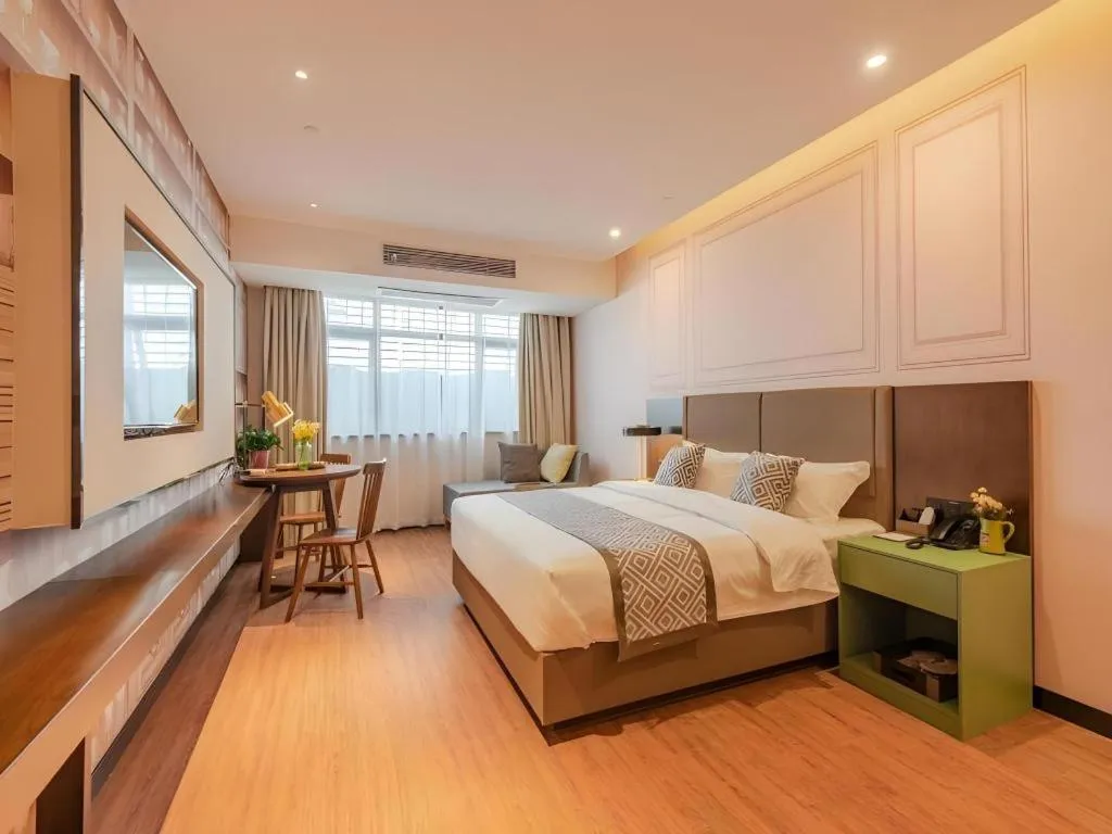 Bed in GME Hefei Qianshan North Road Phoenix City Hotel