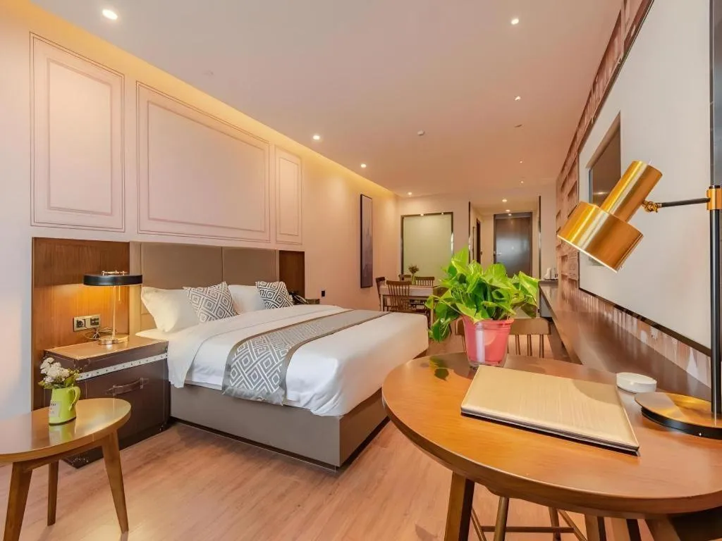 Bed in GME Hefei Qianshan North Road Phoenix City Hotel