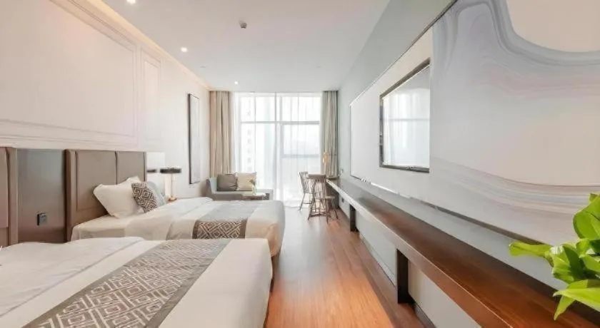 Bed in GME Hefei Qianshan North Road Phoenix City Hotel