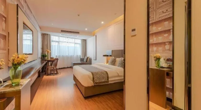 Bed in GME Hefei Qianshan North Road Phoenix City Hotel