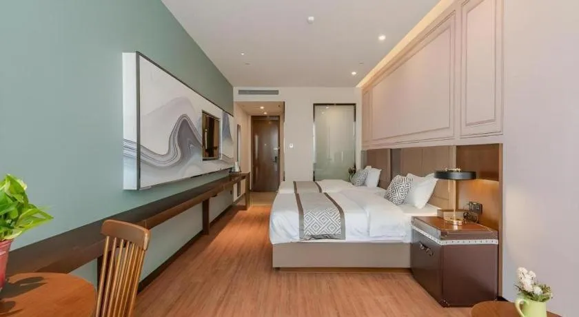 Bed in GME Hefei Qianshan North Road Phoenix City Hotel