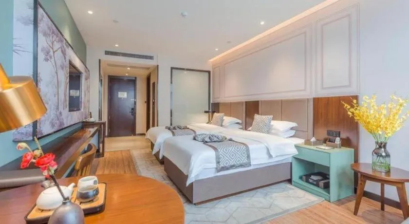 Bed in GME Hefei Qianshan North Road Phoenix City Hotel