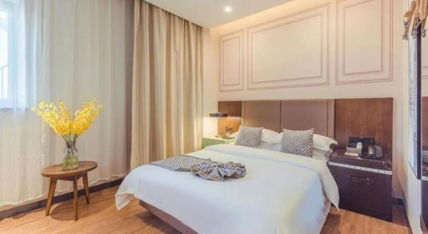 Bed in GME Hefei Qianshan North Road Phoenix City Hotel