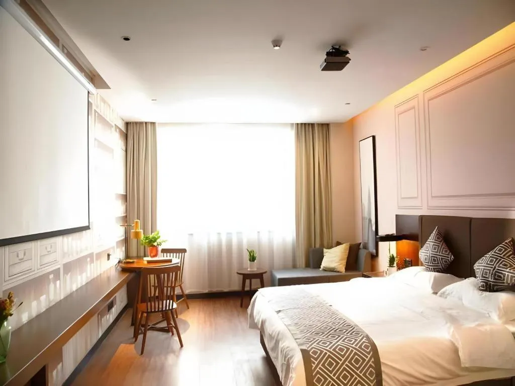 Bed in GME Hefei Qianshan North Road Phoenix City Hotel