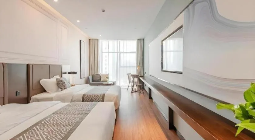 Bed in GME Hefei Qianshan North Road Phoenix City Hotel