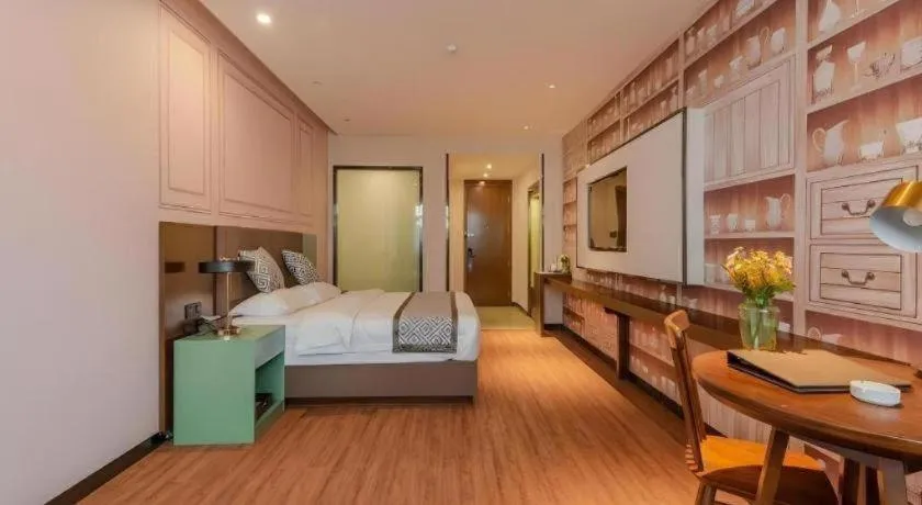 Bed in GME Hefei Qianshan North Road Phoenix City Hotel