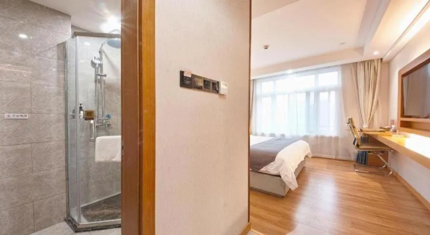 Bed in GreenTree Eastern Hotel Huai'an Bus Station Zhou Enlai Memorial