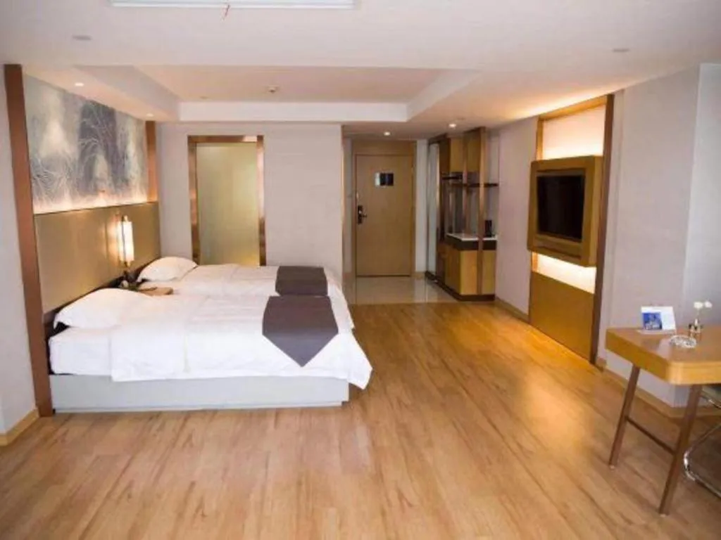 Bed in GreenTree Eastern Hotel Huai'an Bus Station Zhou Enlai Memorial