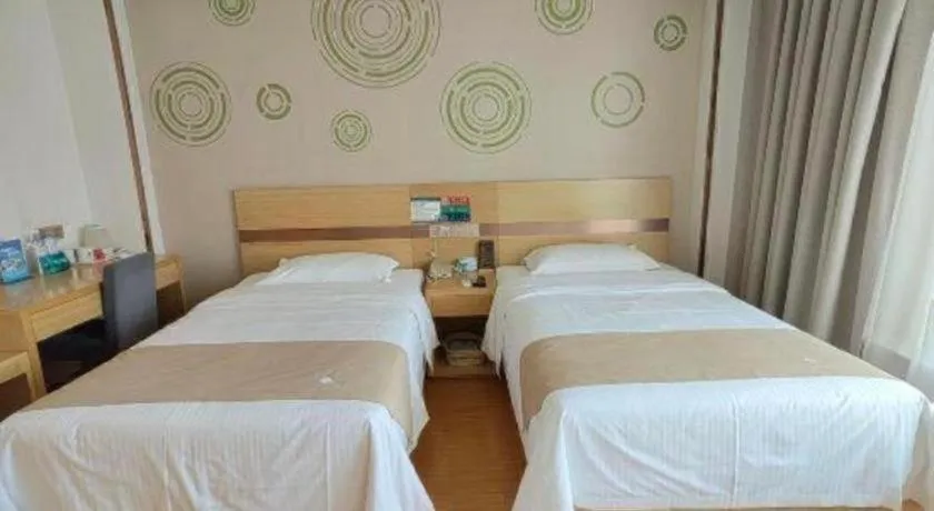 Bed in GreenTree Inn Pingdingshan Wanda Plaza Branch