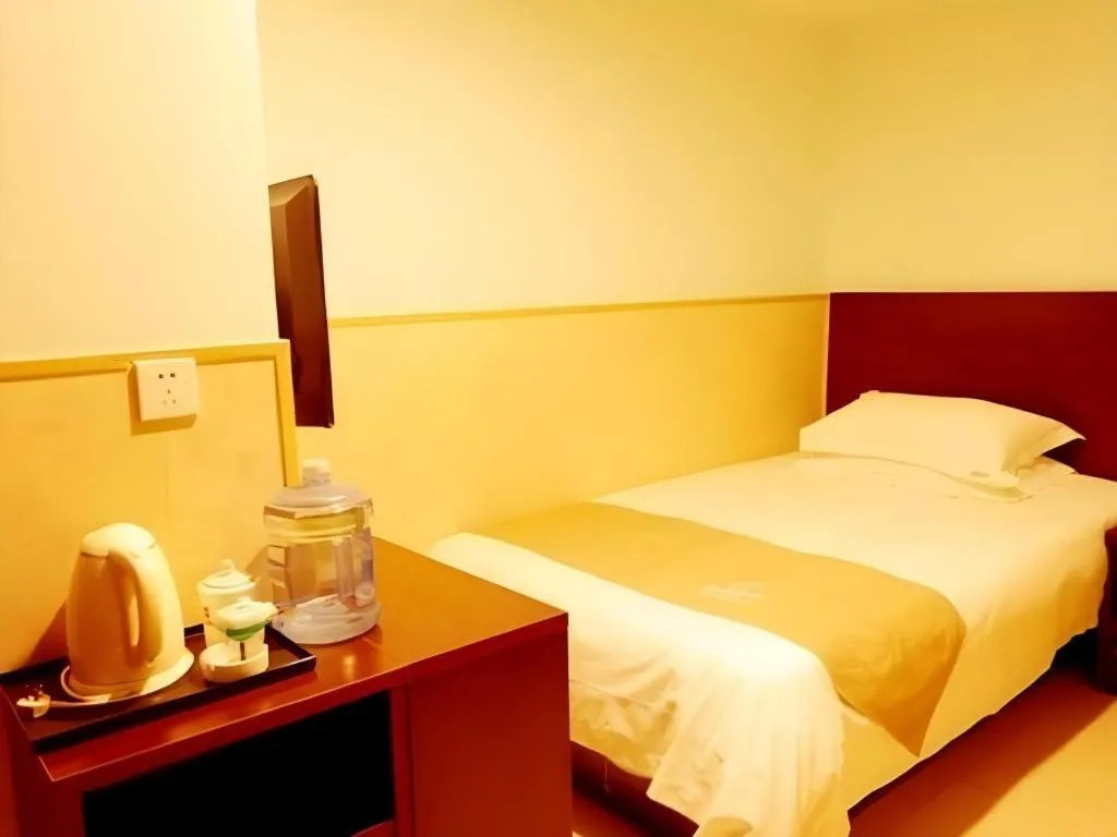 Bed in Shell Zaozhuang Taierzhuang Ancient City East Gate Hotel