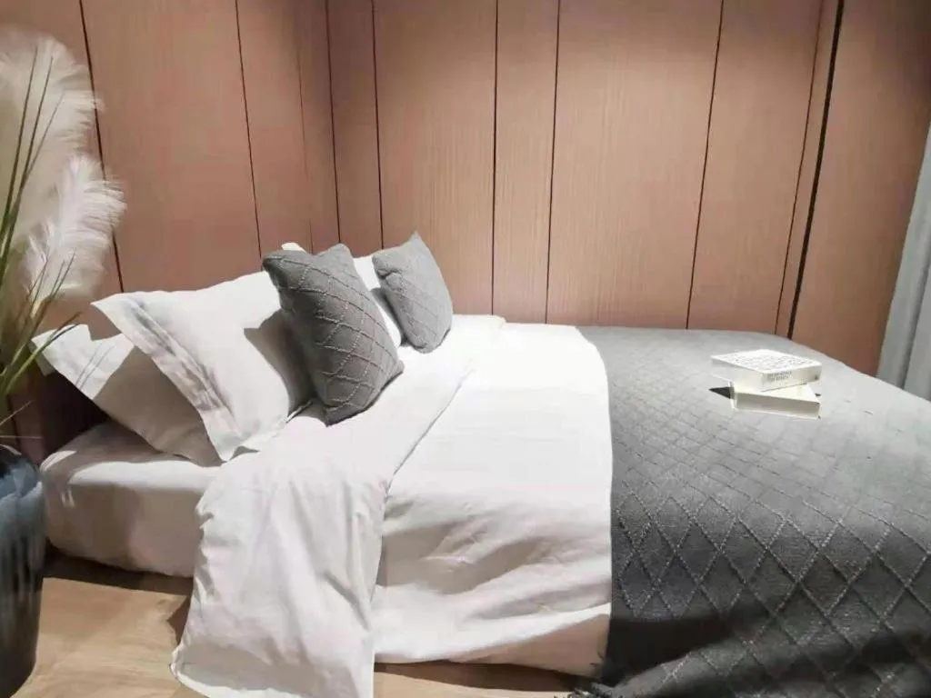 Bed in Shell Zaozhuang Taierzhuang Ancient City East Gate Hotel