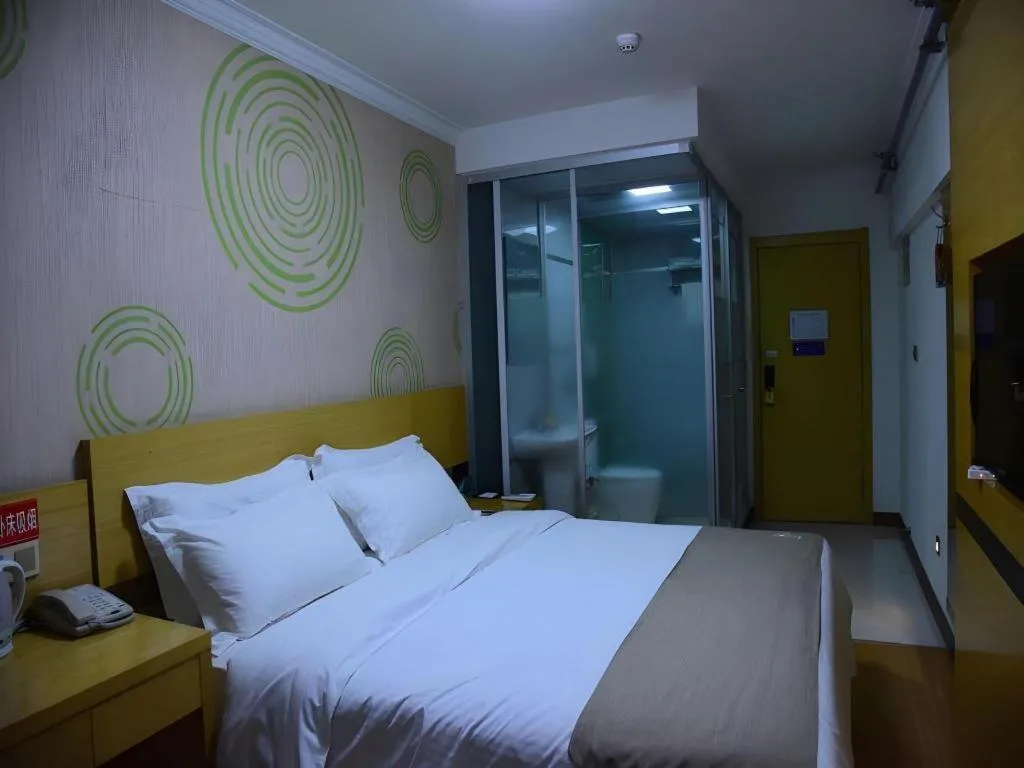 Bed in GreenTree Inn Qinhuangdao Changli County Guangyuan Life Square Duanyang Street East Section