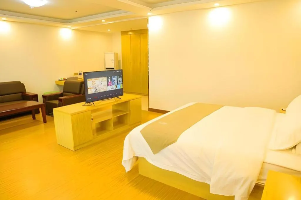 Bed in GreenTree Inn Qinhuangdao Changli County Guangyuan Life Square Duanyang Street East Section