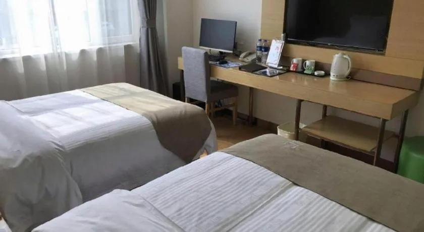Bed in GreenTree Inn Qinhuangdao Changli County Guangyuan Life Square Duanyang Street East Section