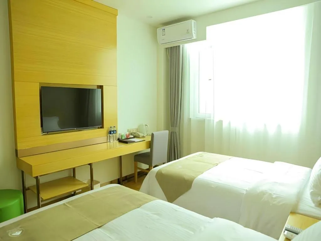 Bed in GreenTree Inn Qinhuangdao Changli County Guangyuan Life Square Duanyang Street East Section