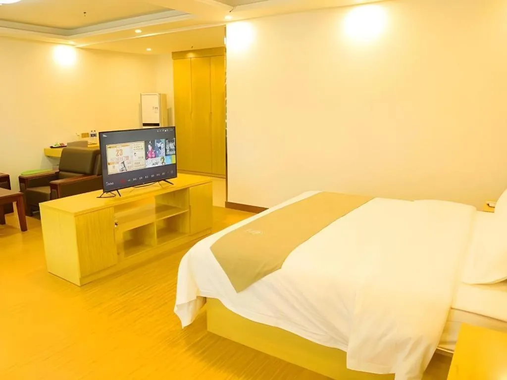 Bed in GreenTree Inn Qinhuangdao Changli County Guangyuan Life Square Duanyang Street East Section