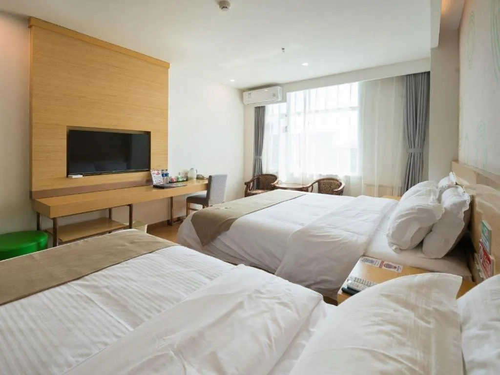 Bed in GreenTree Inn Qinhuangdao Changli County Guangyuan Life Square Duanyang Street East Section