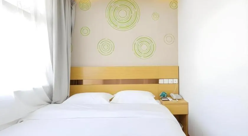 Bed in GreenTree Inn Jiaxin Puyuan Kaixuan Road