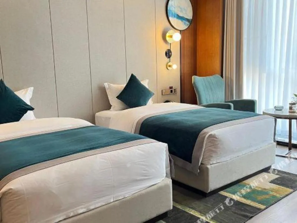 Bed in Shanshui S Hotel Zizhong City Mdl