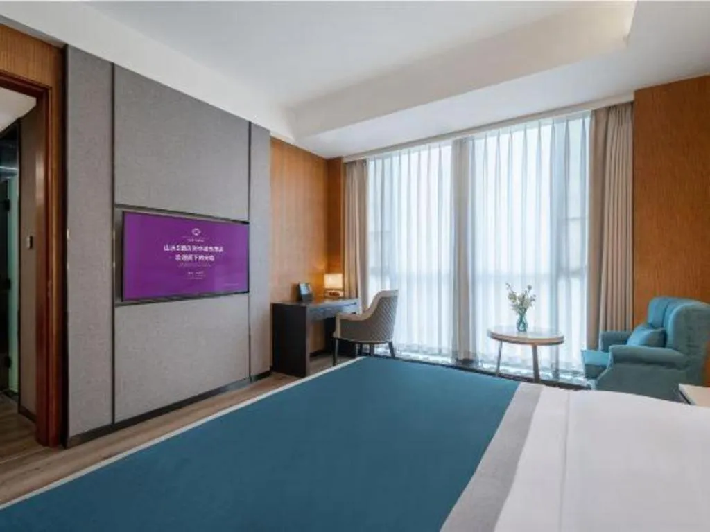 Bed in Shanshui S Hotel Zizhong City Mdl