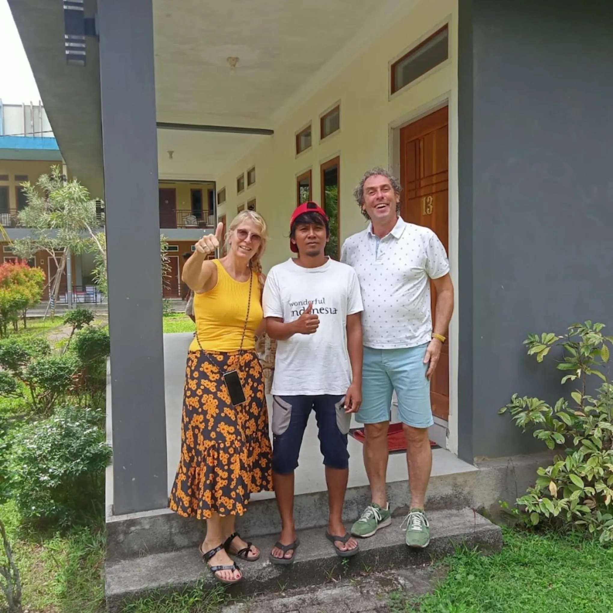 People in Tangkoko Macaca