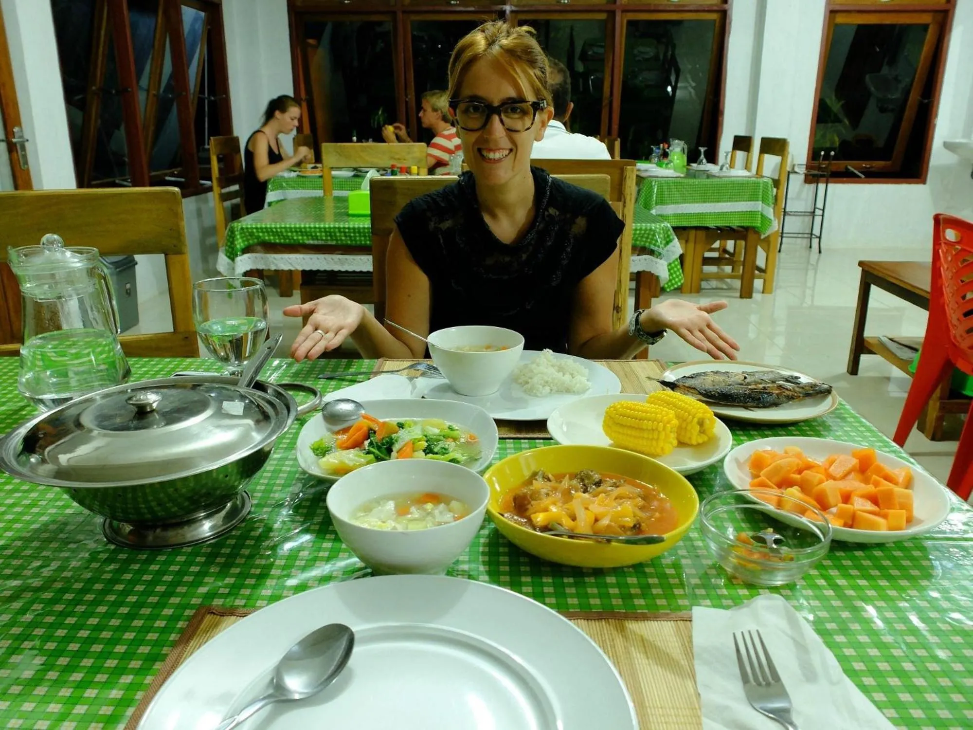 People in Tangkoko Macaca