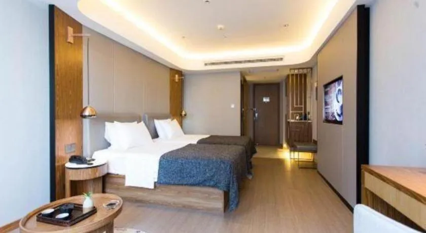 Bed in Yitel Collection Shenyang Hunnan Olympic Sports Center Caixia Street Metro Station