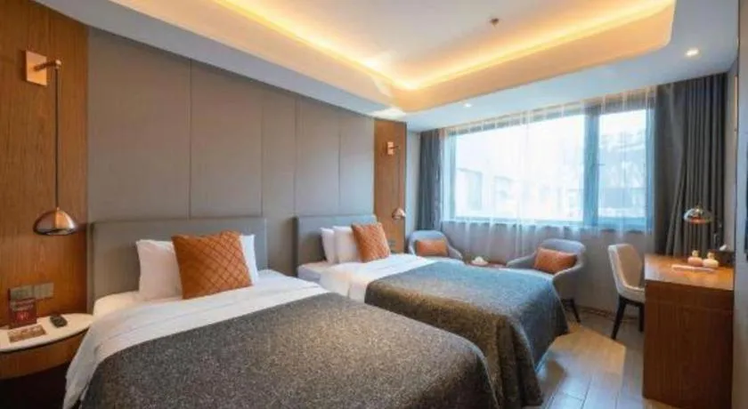 Bed in Yitel Collection Shenyang North Railway Station Metro Station