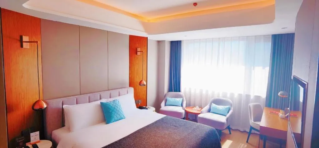 Bed in Yitel Collection Shenyang North Railway Station Metro Station