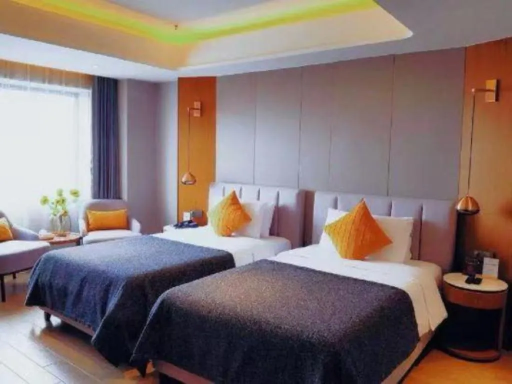 Bed in Yitel Collection Shenyang North Railway Station Metro Station