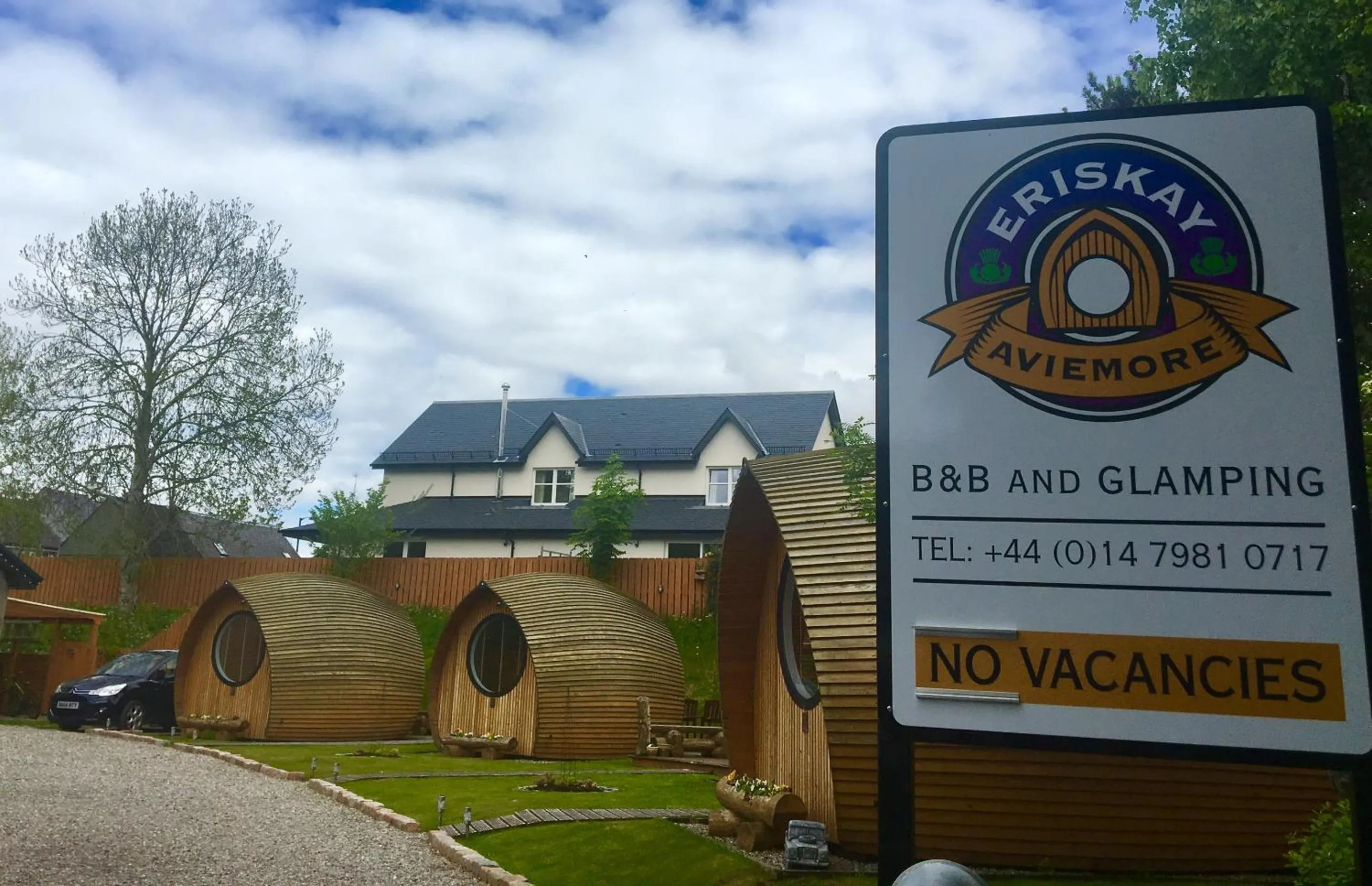Property building in Eriskay B&B and Aviemore Glamping