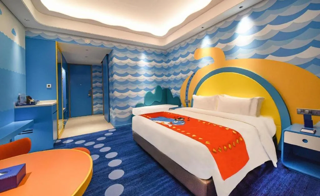 Bed in Dolphin Bay Hotel