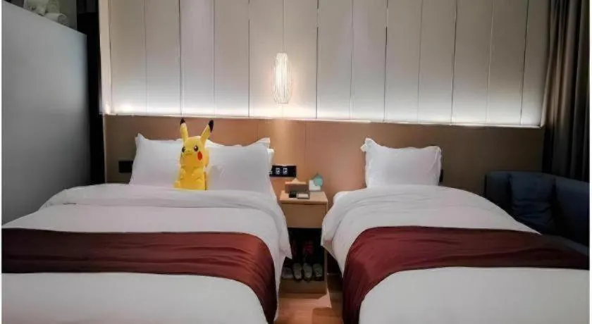 Bed in Gya Hotel Jurong England International