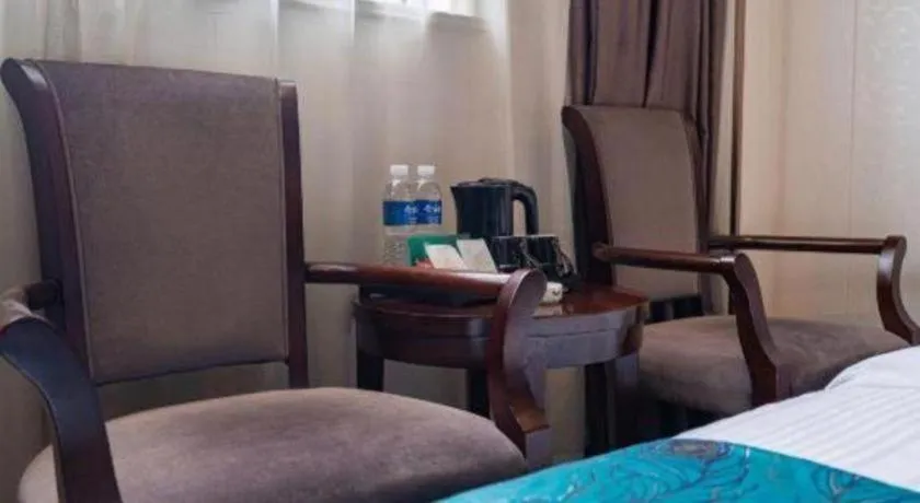 Bed in GreenTree Inn Wuxi Xinwu District Meicun Town Taibo Avenue